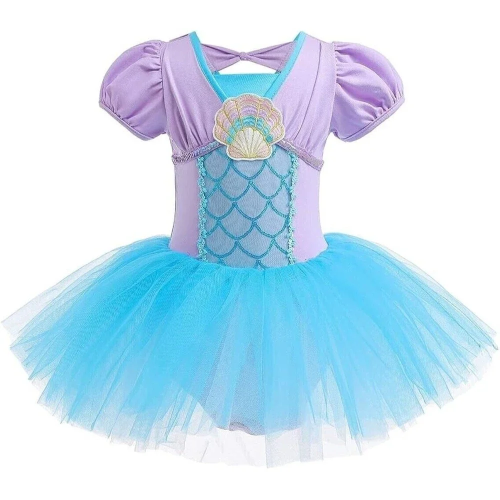 Los Angeles Boutique Tutu Leotard Dance Dress Up Party Outfit Mermaid Sequin 4-5